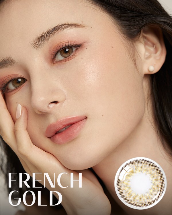French Gold 3con Hazel (10p) - 1Day, 10lenses/box - image 1