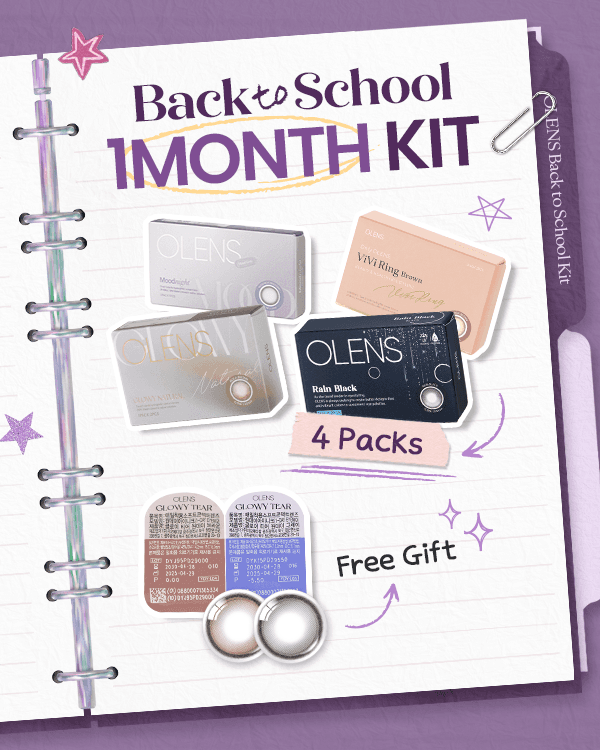 Product: Back To School 1Month Kit, 1Month, 2lenses/box, rated 4.9 stars, based on 503 reviews, 27% off from list price