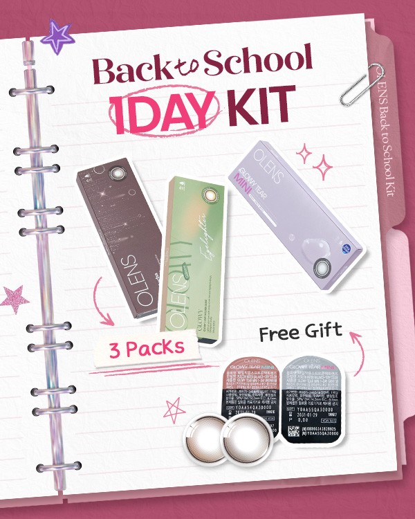 Back To School 1Day Kit - 1Day, 10lenses/box - image 1