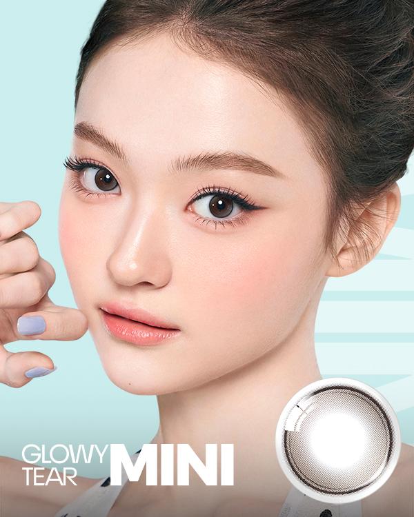Product: Glowy Tear Mini 1Day Gray (10P), 1Day, 10lenses/box, rated 4.7 stars, based on 44 reviews