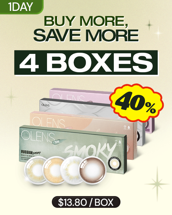 [4Boxes] 1Day Bundle Kit - 1Day, 10lenses/box - image 1