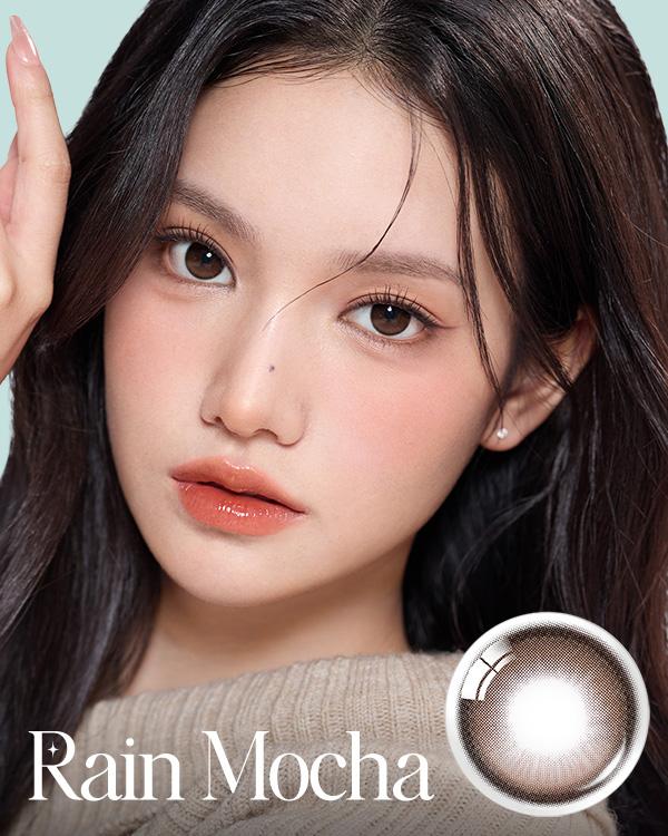 Product: Rain Mocha , 1Month, 2lenses/box, rated 4.8 stars, based on 231 reviews