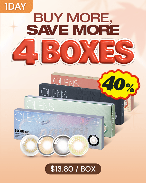 [4Boxes] 1Day Bundle Kit - 1Day, 10lenses/box - image 1