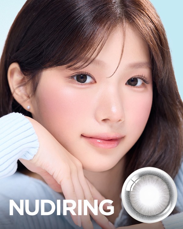 Nudi Ring Charcoal Black - 1Month, 2lenses/box - image 1