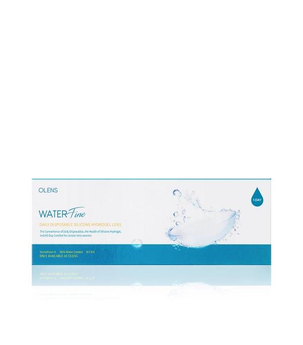 Product: WaterFine 40PCS (30PCS + TRIAL 10PCS), 1Day, 40lenses/box, rated 4.3 stars, based on 6 reviews