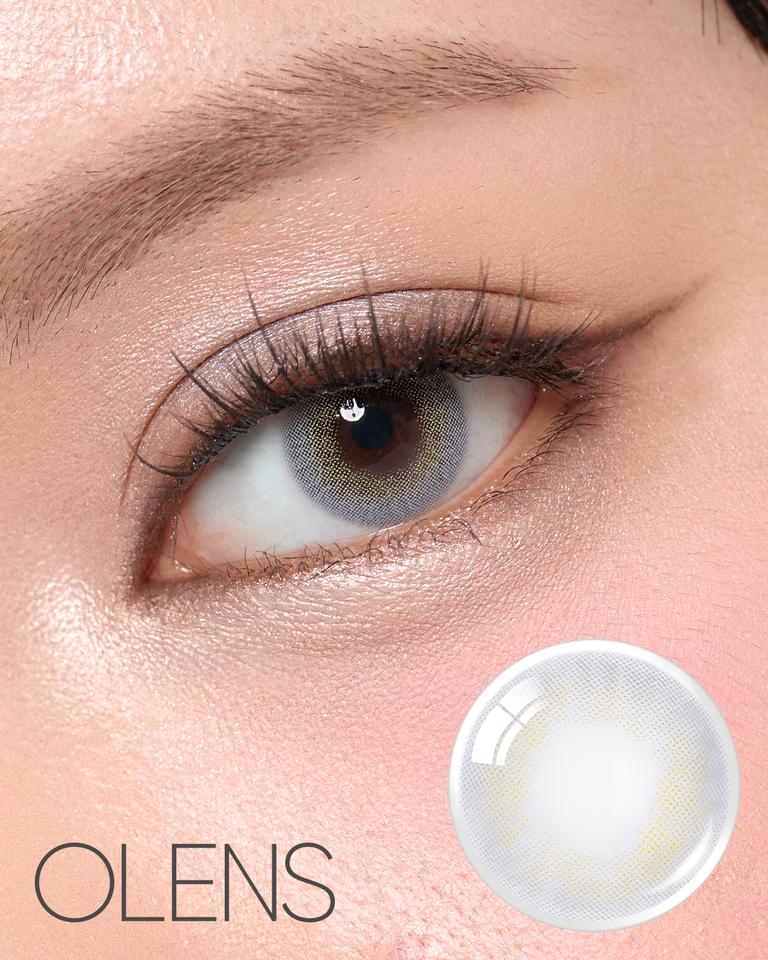 Product: Velvet Gray, 1Month, 2lenses/box, rated 4.9 stars, based on 582 reviews, available at $18.20 USD (30% off)