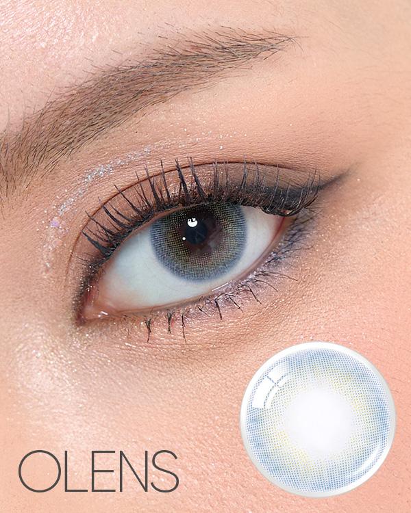 Product: Velvet Blue, 1Month, 2lenses/box, rated 4.9 stars, based on 582 reviews, available at $18.20 USD (30% off)