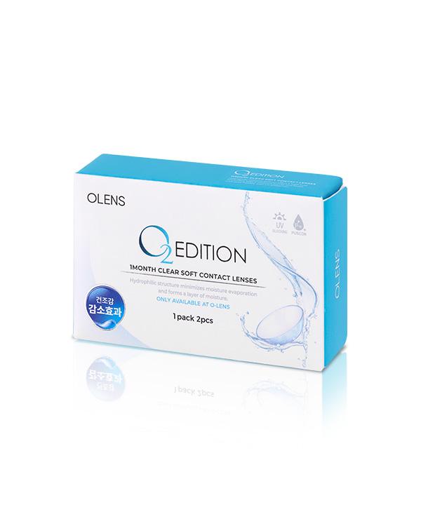 Product: O2 Edition (2P), 1Month, 2lenses/box, rated 4.5 stars, based on 36 reviews, available at $25.50 USD (25% off)