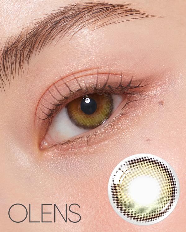 Product: Glowy 1Day Golden Olive (10p) 2+1, 1Day, 10lenses/box, rated 4.9 stars, based on 152 reviews, available at $46.00 USD (33% off)