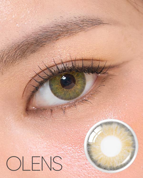 Product: Symphony 3con Green, 1Month, 2lenses/box, rated 4.7 stars, based on 180 reviews, available at $15.50 USD (50% off)