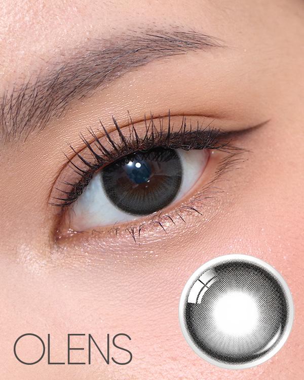 Product: Rain Black (2P), 1Month, 2lenses/box, rated 4.9 stars, based on 24 reviews, available at $24.80 USD (20% off)