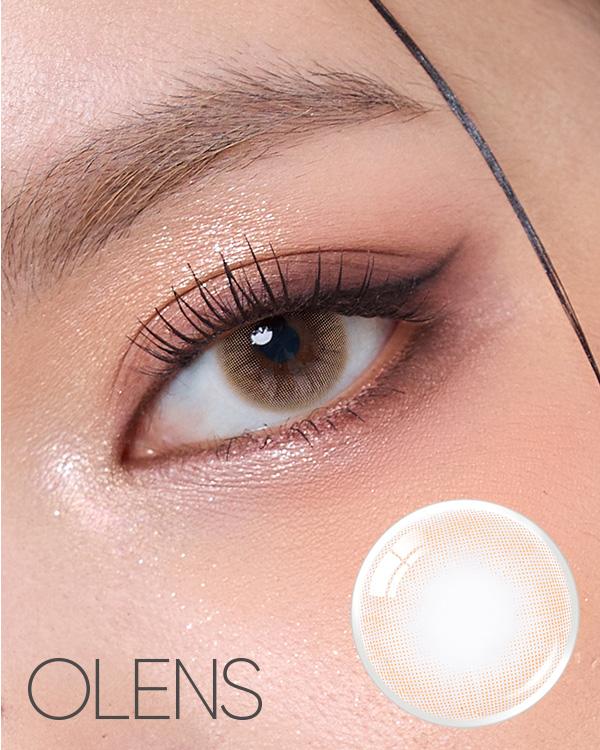 Product: Velvet Brown, 1Month, 2lenses/box, rated 4.9 stars, based on 584 reviews, available at $18.20 USD (30% off)