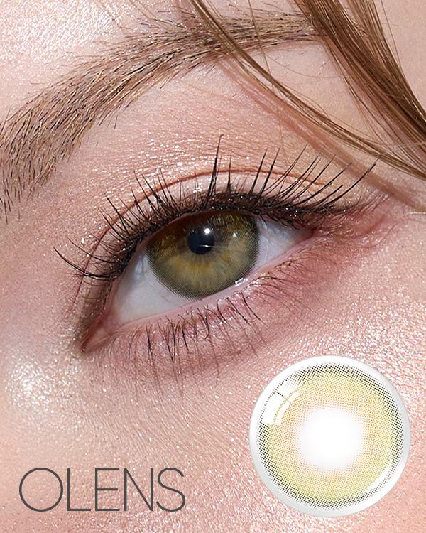 Product: French Shine Olive (10p) 2+1, 1Day, 10lenses/box, rated 4.8 stars, based on 19 reviews, available at $46.00 USD (33% off)