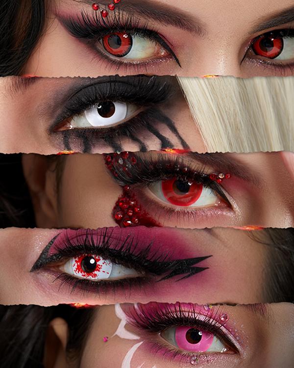 Product: Scarlet Halloween Collection, 1Day, 10lenses/box, rated 5 stars, based on 33 reviews, 50% off from list price