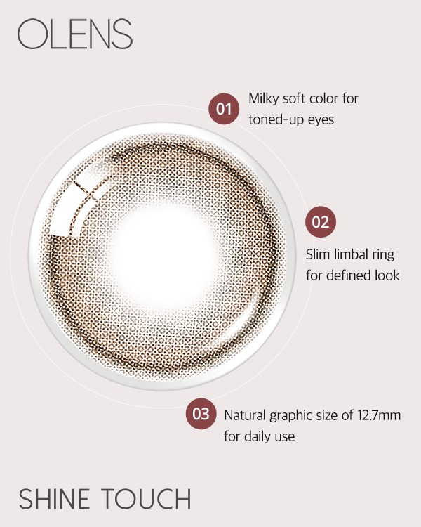 Shine Touch Milky Choco - 1Month, 2lenses/box - image 6