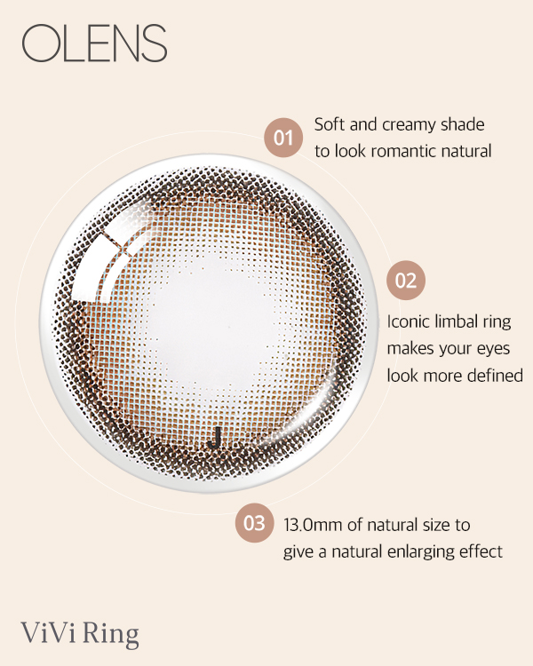 ViVi Ring Choco Toric (For astigmatism) | OLENS