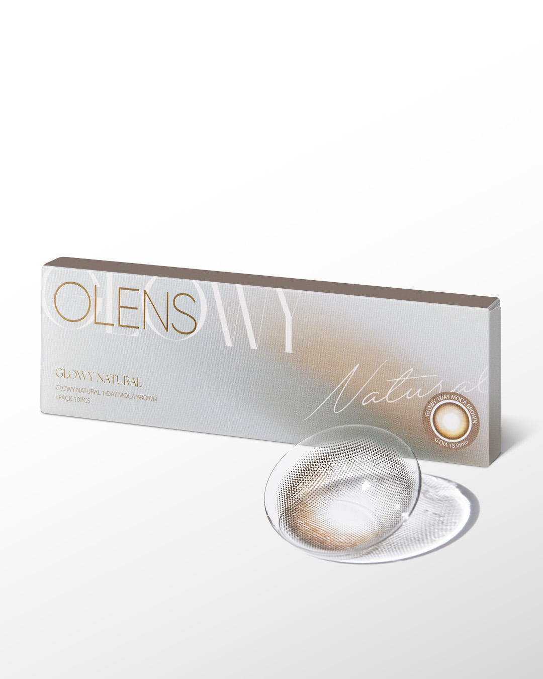 Glowy Natural Mocha Brown (10p) 2+1 | OLENS