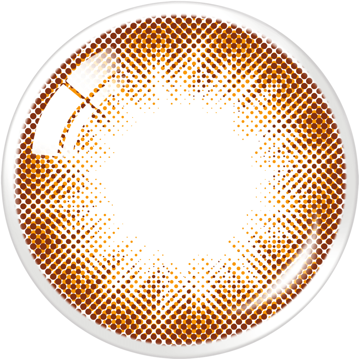 Brown color series lens
