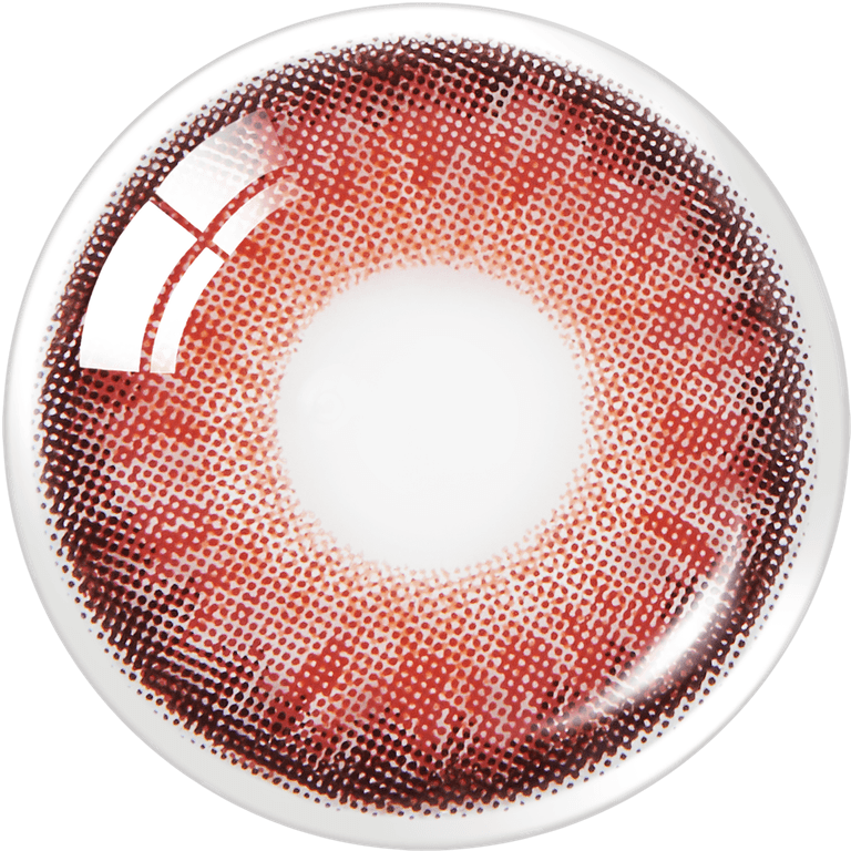 Red color series lens