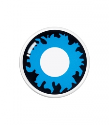 Blue Flame Halloween Contact Lenses