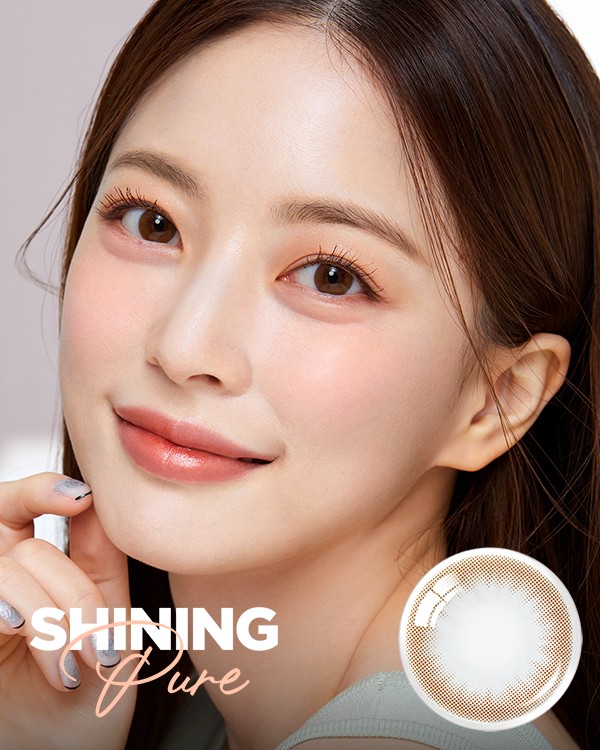 Shining Pure Brown - 1Month, 2lenses/box - image 1