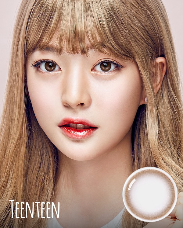 Teenteen Latte Brown - 1Month, 2lenses/box - image 1