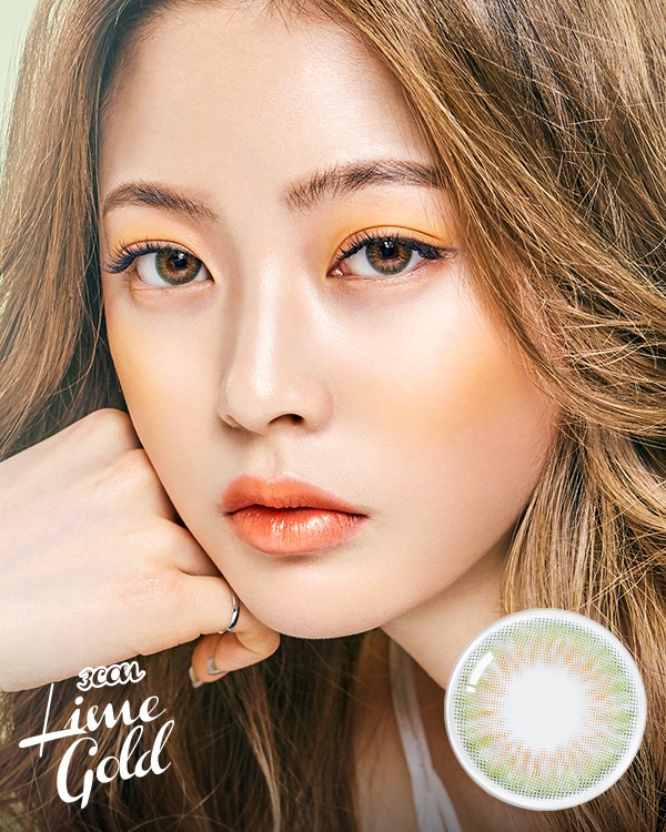 Lime Gold 3con - 1Month, 2lenses/box - image 1