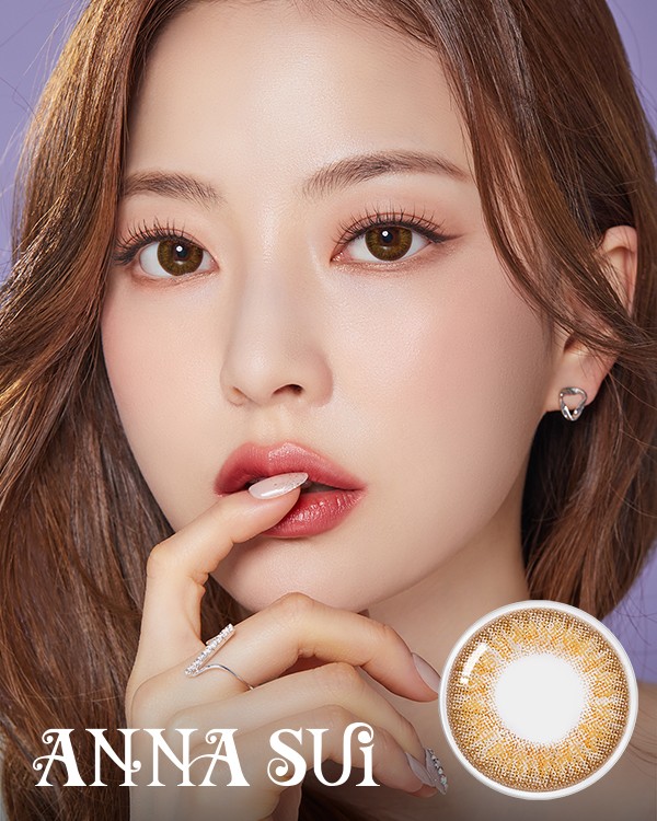 Anna Sui 3Con Brown - 6Months, 2lenses/box - image 1