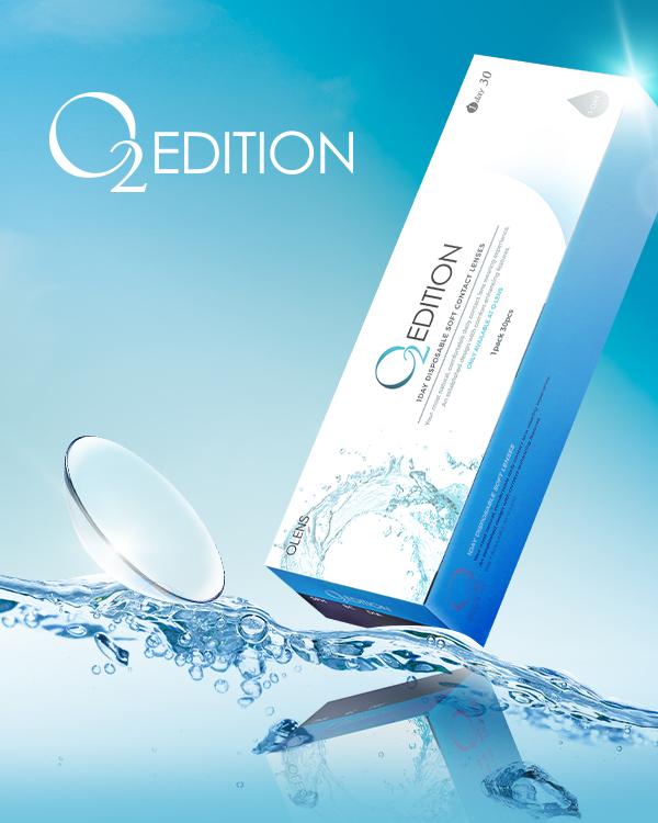 O2 Edition 40pcs (30pcs + Trial 10pcs) - 1Day, 40lenses/box - image 1