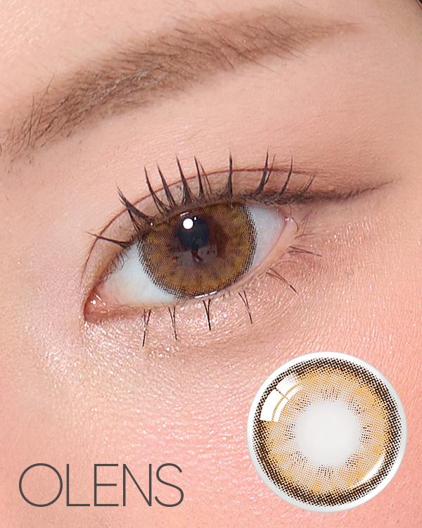 Product: ViVi 3con Brown, 1Month, 2lenses/box, rated 4.9 stars, based on 40 reviews, available at $15.50 USD (50% off)