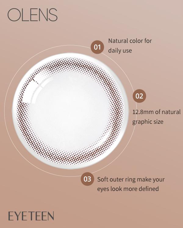 EyeTeen Choco brown - 1Month, 2lenses/box - image 6