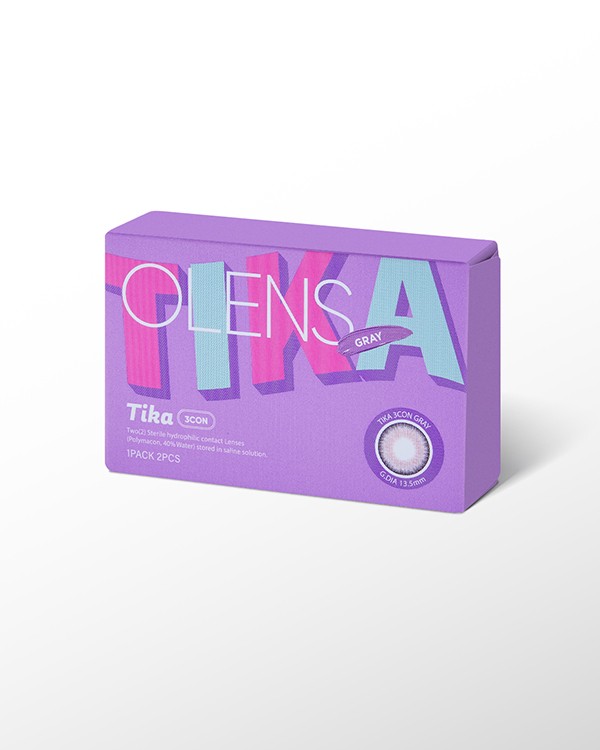 Tika 3con Gray - 1Month, 2lenses/box - image 6