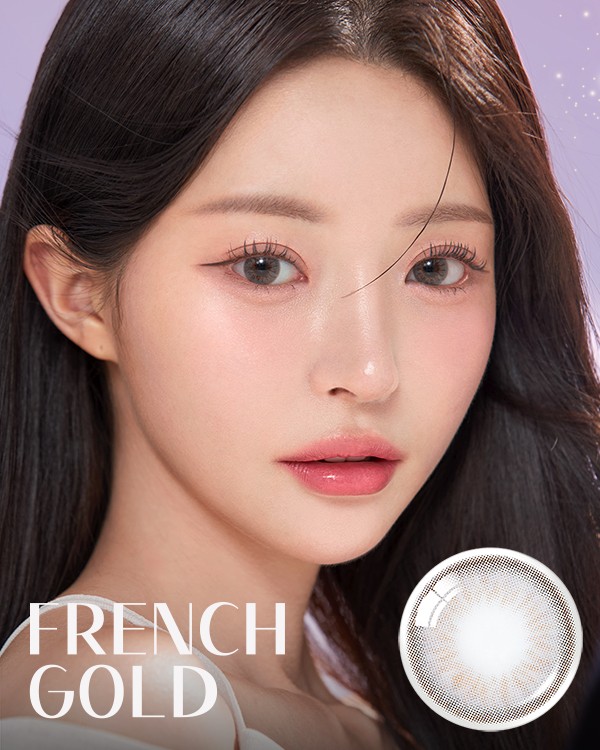 French Gold 3con Gray (10p) - 1Day, 10lenses/box - image 1