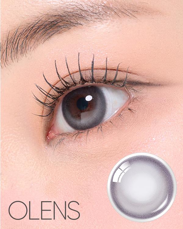 Product: Cherry Moon Gray, 1Month, 2lenses/box, rated 4.9 stars, based on 253 reviews, available at $16.80 USD (30% off)