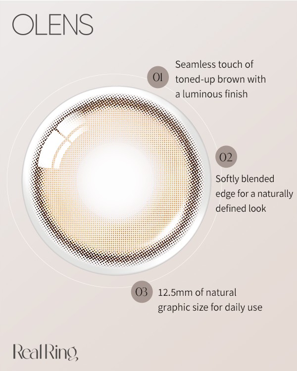 Real Ring Brown - 1Month, 2lenses/box - image 6