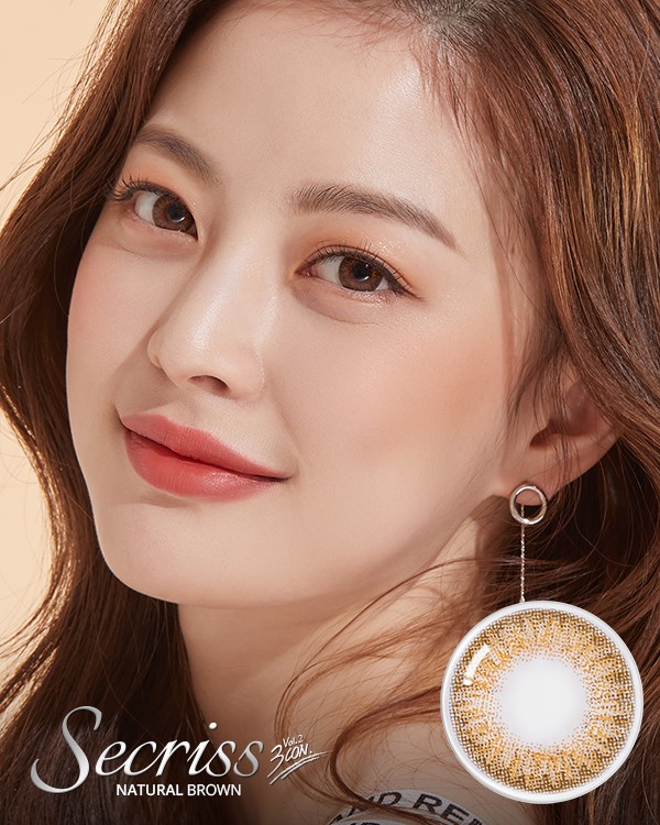 Secriss 3con Natural Brown (10p) 2+1 - 1Day, 10lenses/box - image 1