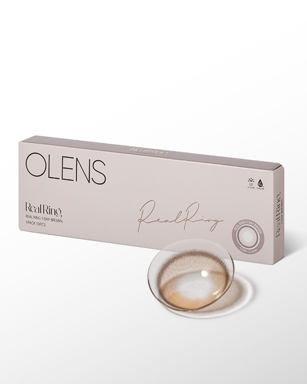 Real Ring 1Day Brown (10p) - 1Day, 10lenses/box - image 7