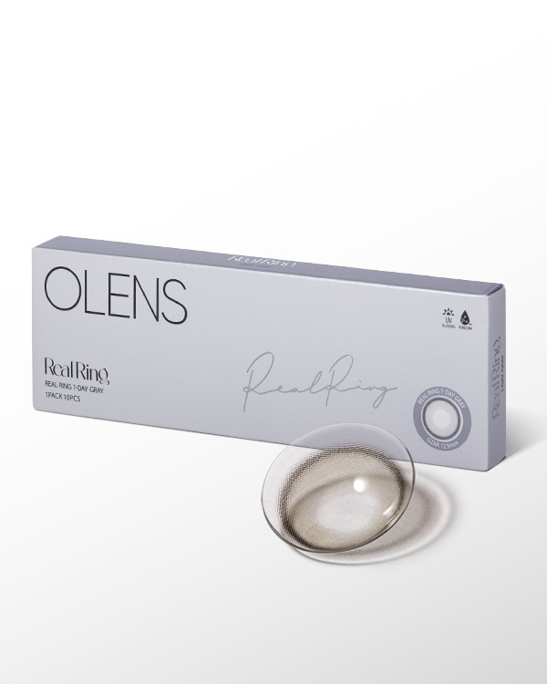 Real Ring 1Day Gray (10p) - 1Day, 10lenses/box - image 7
