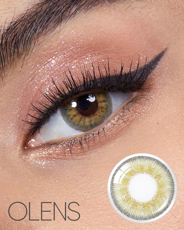 Product: Jennifer Olive, 1Month, 2lenses/box, rated 4.9 stars, based on 103 reviews, available at $9.90 USD (65% off)