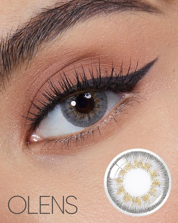 Product: Jennifer Gray, 1Month, 2lenses/box, rated 4.9 stars, based on 106 reviews, available at $9.90 USD (68% off)