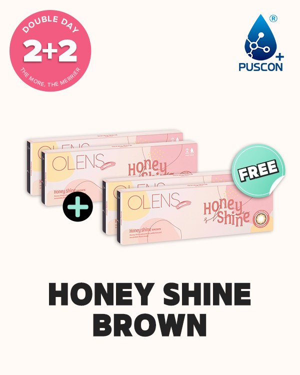 Honey Shine Brown (10p) 2+2 - 1Day, 10lenses/box - image 1