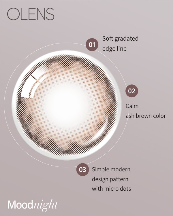 Mood Night Mood Brown Toric (For astigmatism) - 1Month, 1pair/set - image 6