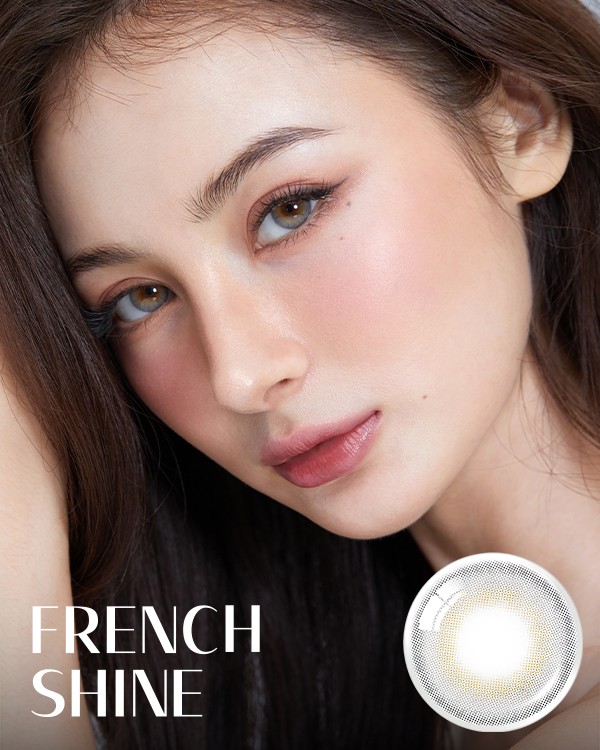 French Shine Gray - 1Month, 2lenses/box - image 1