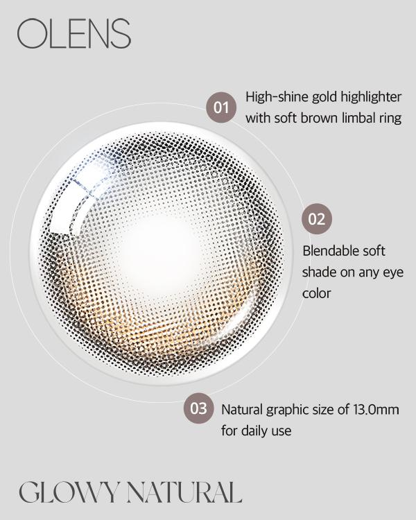 Glowy Natural Mocha Brown (10p) - 1Day, 10lenses/box - image 6