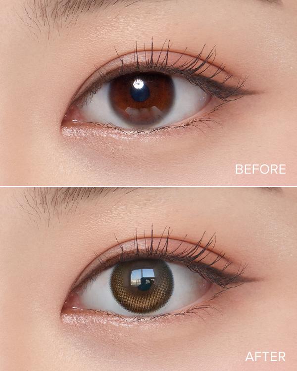 Glowy Natural Latte Brown - 1Month, 2lenses/box - image 5