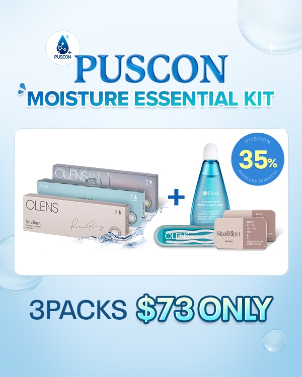 Puscon Moisture Essential Kit - 1Day, 20lenses/box - image 1