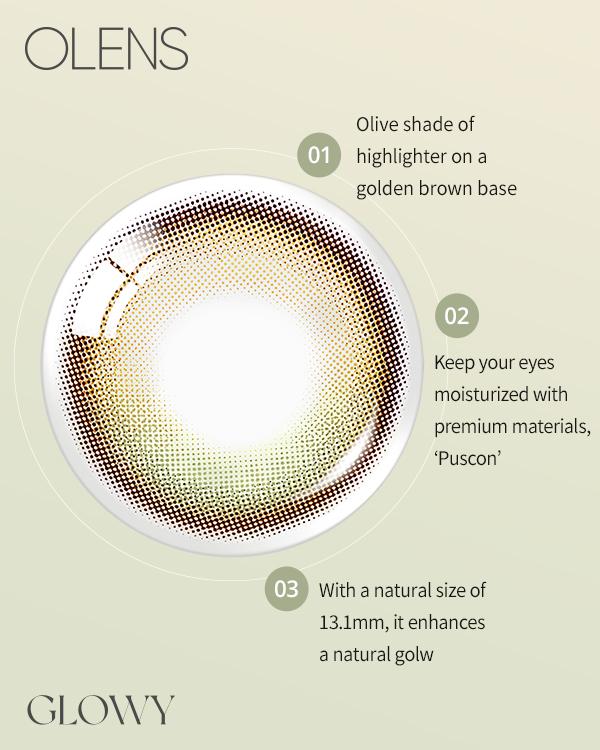 Glowy 1Day Golden Olive (10p) - 1Day, 10lenses/box - image 6