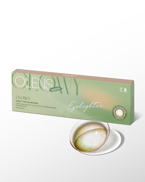 Glowy 1Day Golden Olive (10p) - 1Day, 10lenses/box - image 7