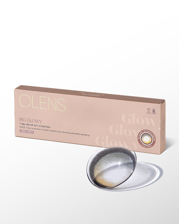 Big Glowy 1Day Mocha Brown(10p) | OLENS