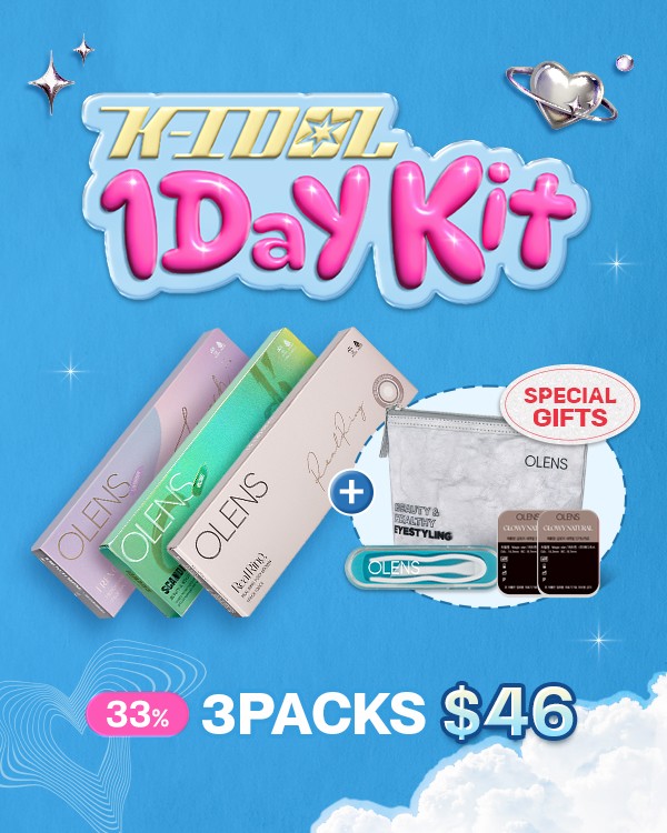 K-Idol 1Day Kit - 1Day, 10lenses/box - image 1